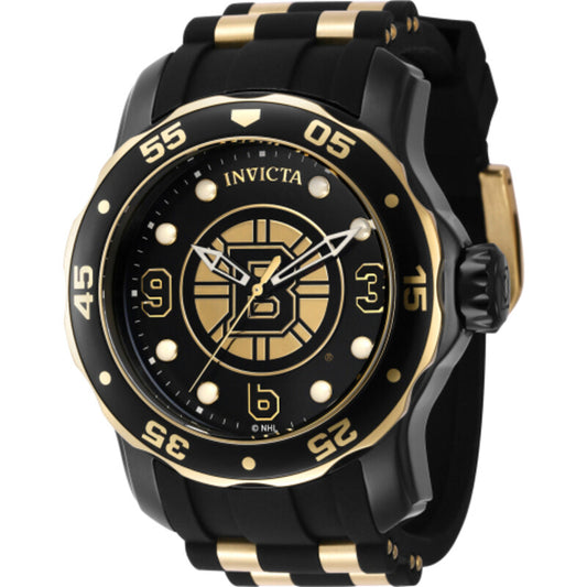 NHL Boston Bruins Quartz Black Dial Men's Watch