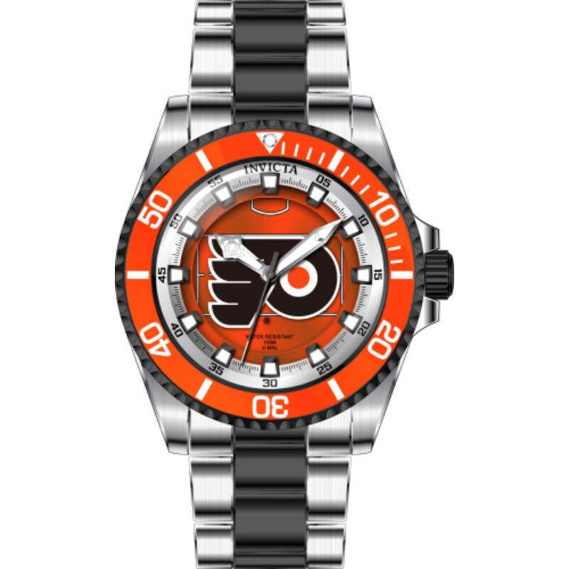 NHL Philadelphia Flyers Quartz Ladies Watch