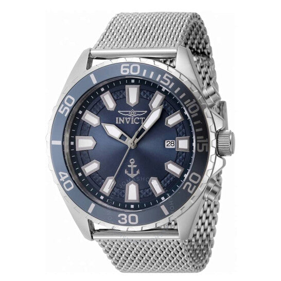Invicta, Ocean Voyage Quartz Blue Dial Men's Watch