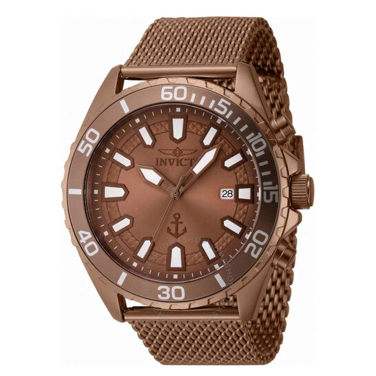 Invicta, Ocean Voyage Quartz Brown Dial Men's Watch