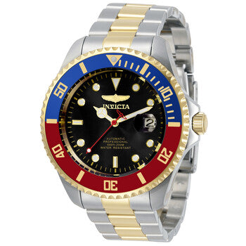 Pro Diver Black Dial Pepsi Bezel Men's Watch