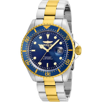 Pro Diver Blue Dial Two-tone Men's Watch