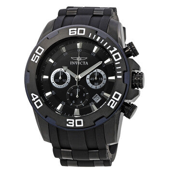 Pro Diver Chronograph Black Dial Men's Watch