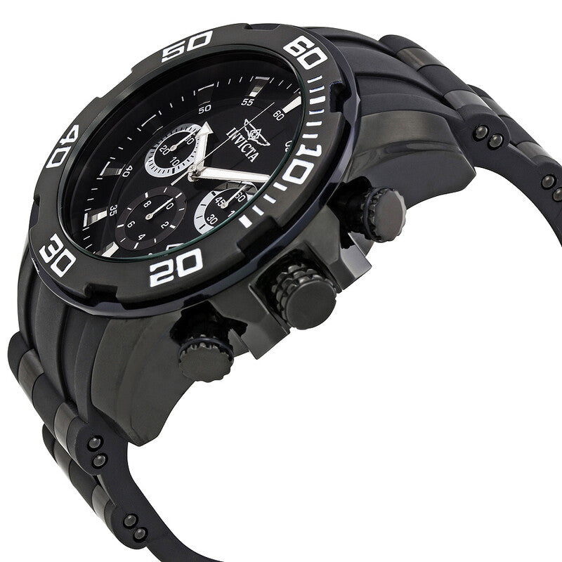 Pro Diver Chronograph Black Dial Men's Watch