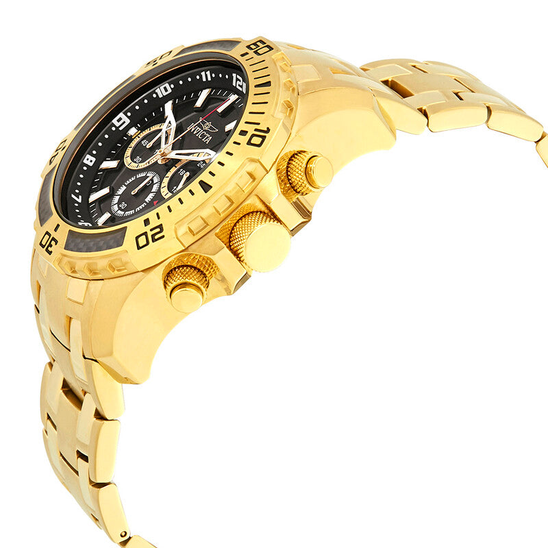 Pro Diver Chronograph Black Dial Men's Watch