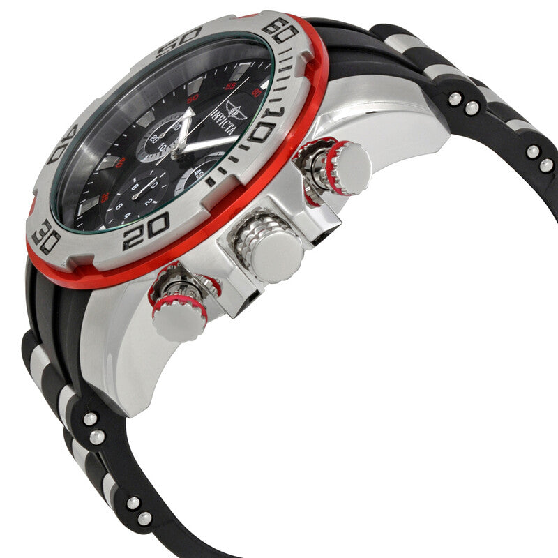 Pro Diver Chronograph Black Dial Men's Watch