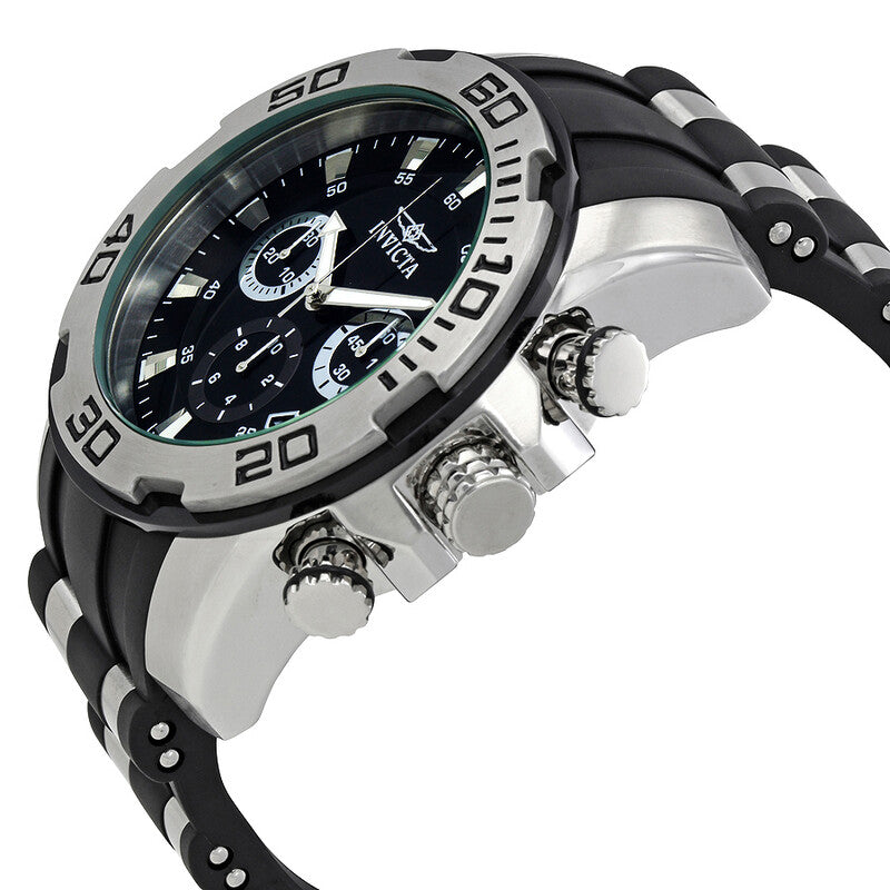 Pro Diver Chronograph Black Dial Men's Watch
