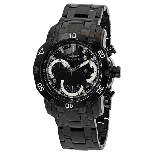 Pro Diver Chronograph Black Dial Men's Watch