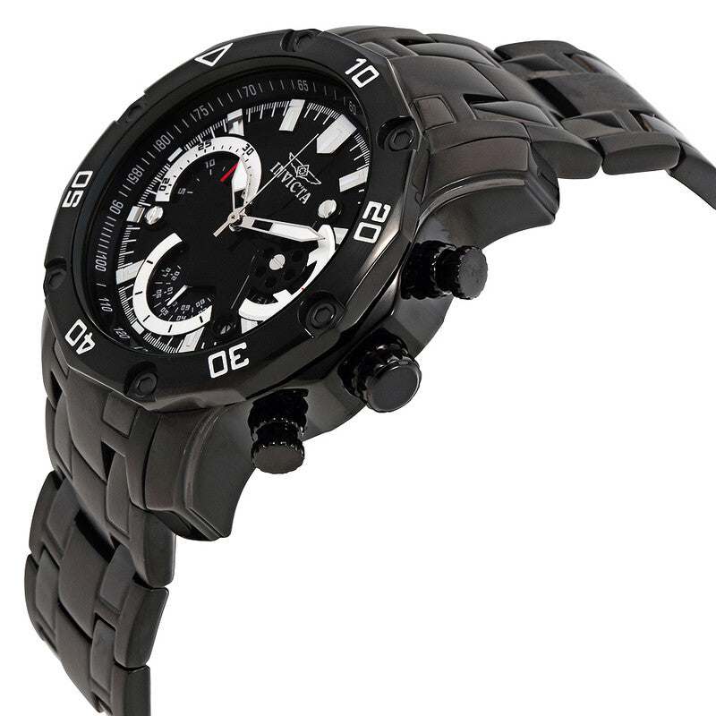Pro Diver Chronograph Black Dial Men's Watch