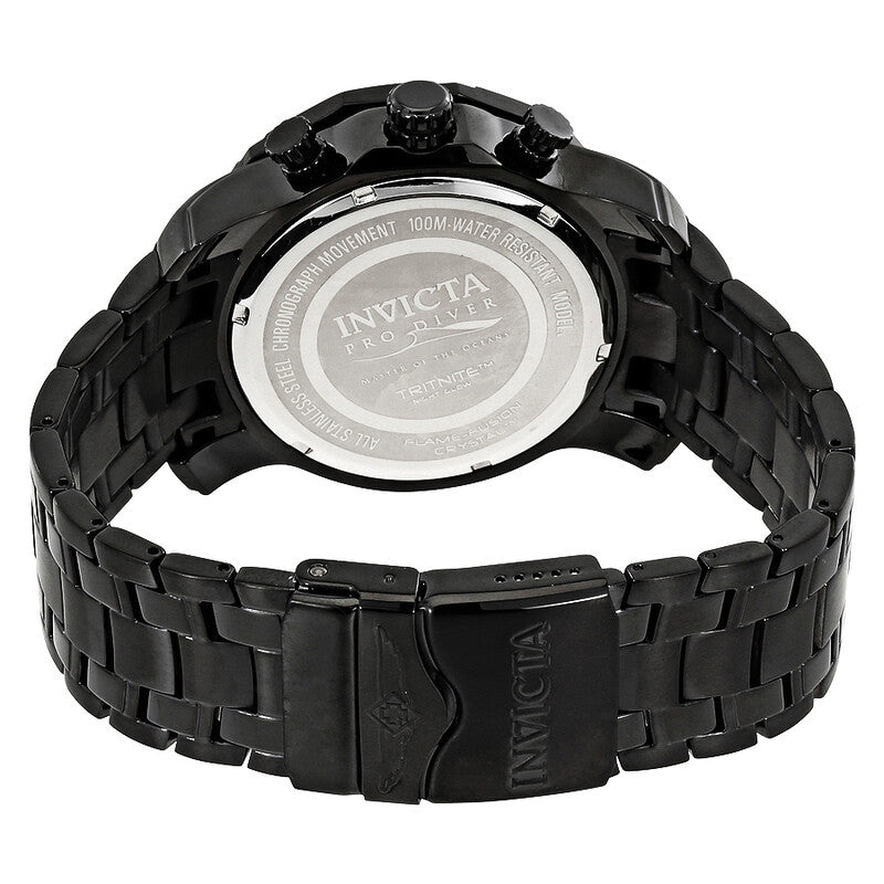 Pro Diver Chronograph Black Dial Men's Watch
