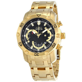 Pro Diver Chronograph Black Dial Men's Watch