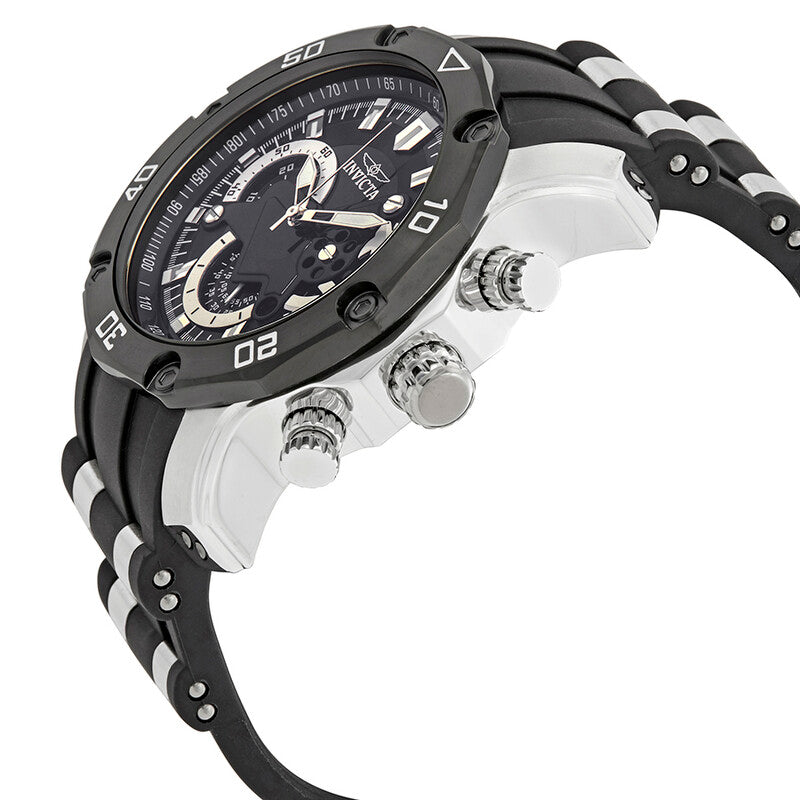 Pro Diver Chronograph Black Dial Men's Watch