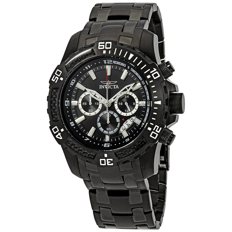 Pro Diver Chronograph Black Dial Men's Watch