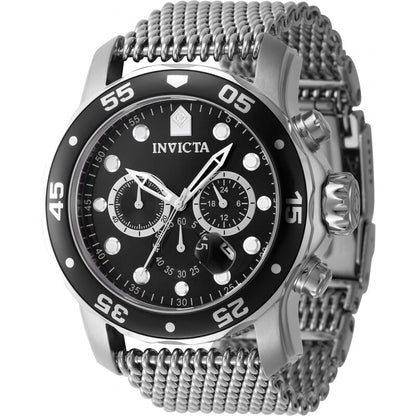 Pro Diver Chronograph GMT Date Quartz Black Dial Men's Watch