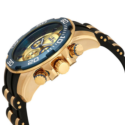 Pro Diver Chronograph Gold Dial Men's Watch