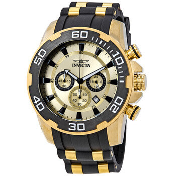 Pro Diver Chronograph Gold Dial Men's Watch