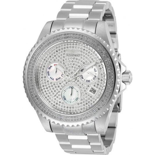 Invicta, Pro Diver Chronograph Quartz 1.94 Ct Diamond Men's Watch