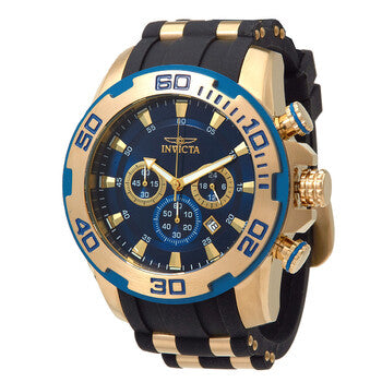 Pro Diver Chronograph Quartz Blue Dial Men's Watch