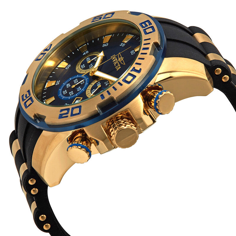 Pro Diver Chronograph Quartz Blue Dial Men's Watch