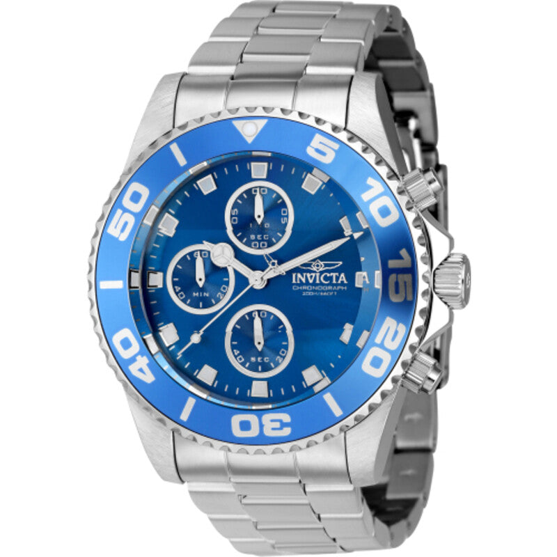 Pro Diver Chronograph Quartz Blue Dial Men's Watch