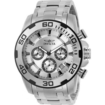 Pro Diver Chronograph Silver Dial Men's Watch