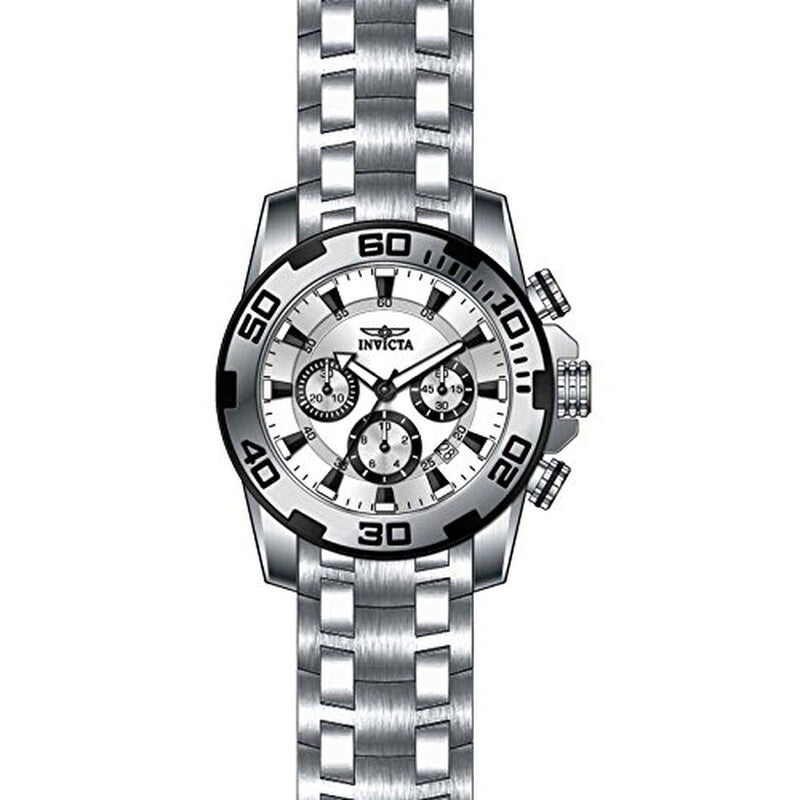 Pro Diver Chronograph Silver Dial Men's Watch