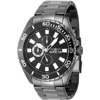 Pro Diver GMT Date Quartz Charcoal Dial Men's Watch