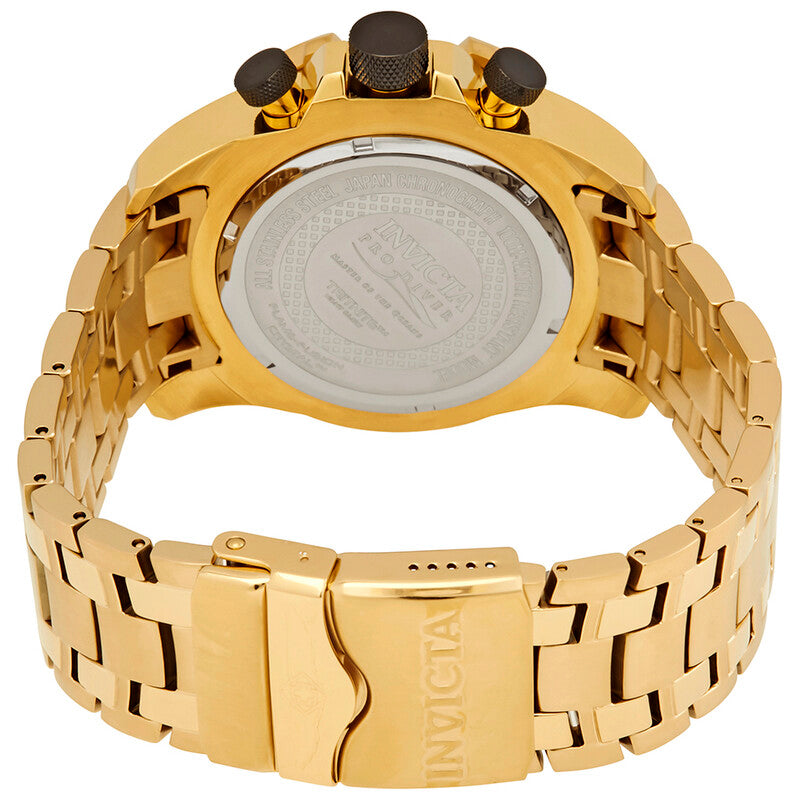 Pro Diver Gold Dial Chronograph Men's Watch