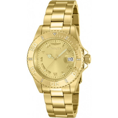 Pro Diver Quartz Gold Dial Men's Watch