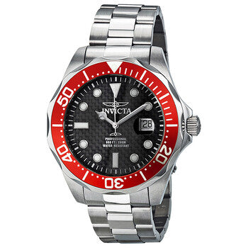 Pro Diver Grand Diver Black Carbon Fiber Dial Men's Watch