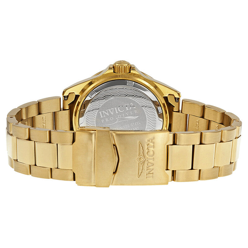 Pro Diver Light Champagne Dial Gold Ion-plated Men's Watch