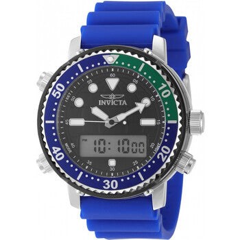 Pro Diver Quartz Analog-Digital Black Dial Men's Watch