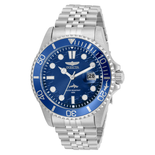 Pro Diver Quartz Blue Dial Stainless Steel Men's Watch