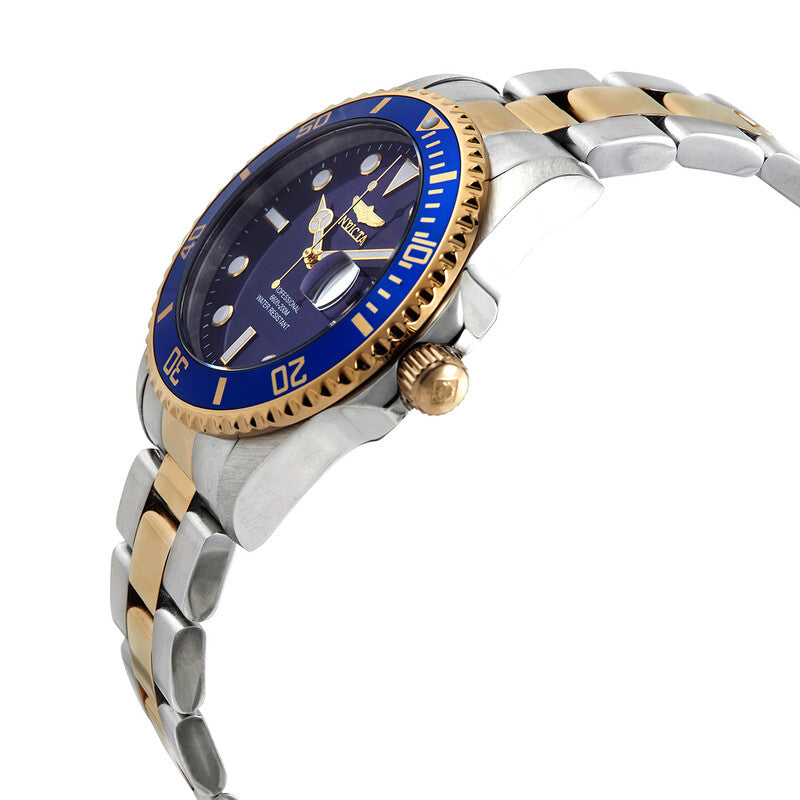 Pro Diver Quartz Blue Dial Two-tone Men's Watch