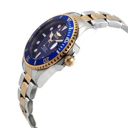 Pro Diver Quartz Blue Dial Two-tone Men's Watch
