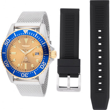 Pro Diver Quartz Gold Dial Men's Watch