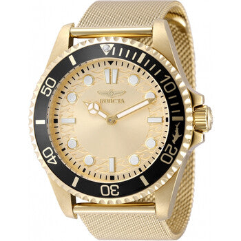 Pro Diver Quartz Gold Dial Men's Watch