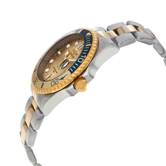 Pro Diver Quartz Gold Dial Two-tone Men's Watch