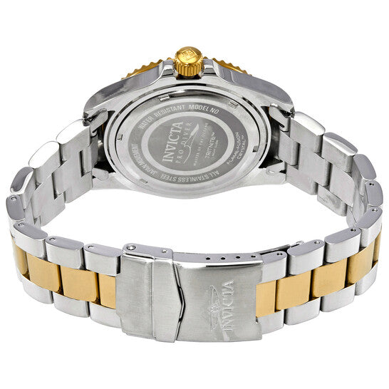 Pro Diver Quartz Gold Dial Two-tone Men's Watch