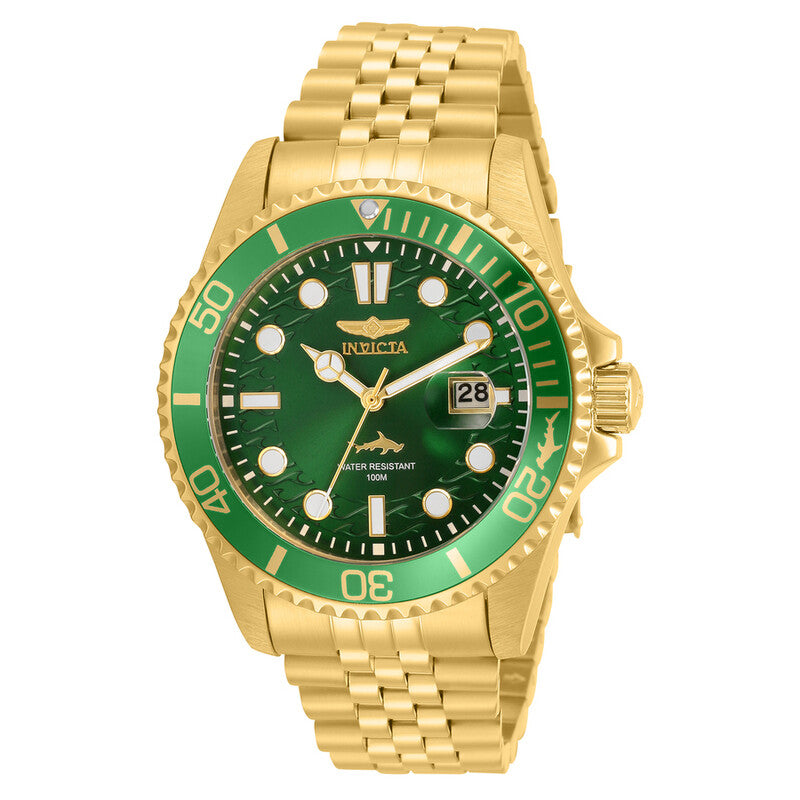 Pro Diver Quartz Green Dial Men's Watch
