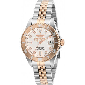 Pro Diver Quartz White Dial Ladies Watch