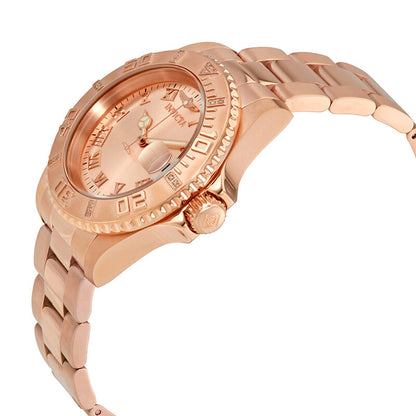 Pro Diver Rose Dial Rose Gold-tone Ladies Watch