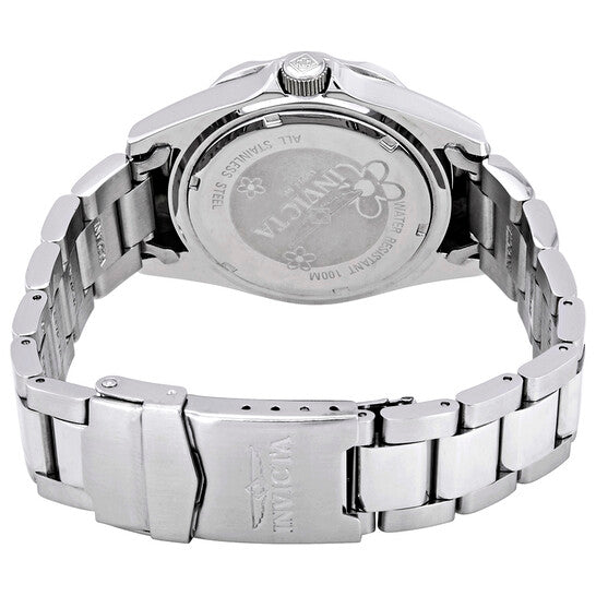 Pro Diver Silver Crystal-set Dial Stainless Steel Ladies Watch