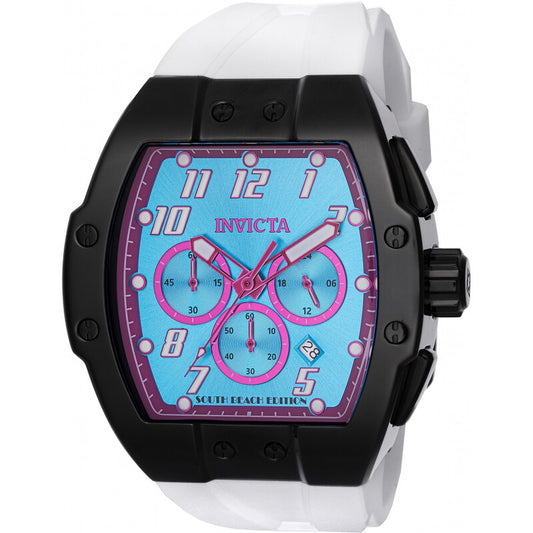 Racing South Beach Chronograph GMT Quartz AQUA Dial Men's Watch