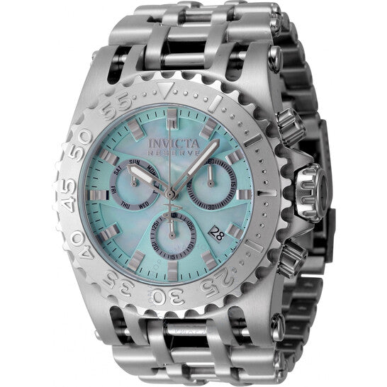Invicta, Reserve Chronograph Quartz Turquoise Dial Men's Watch