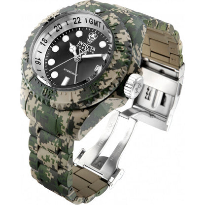 Reserve GMT Quartz Black Dial Men's Watch
