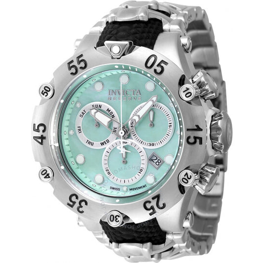 Invicta, Reserve Venom Cobra Chronograph Quartz Turquoise Dial Men's Watch
