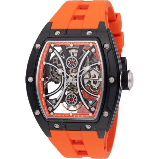 Invicta, S1 Rally Automatic Orange Dial Men's Watch