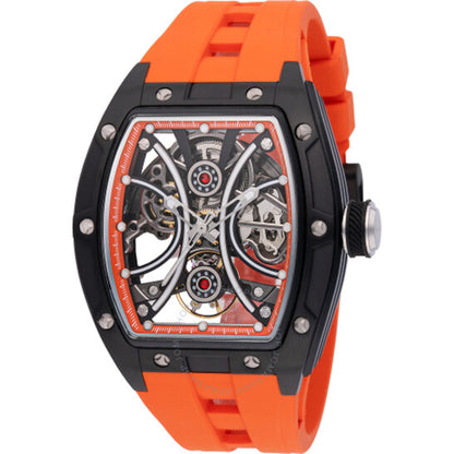 Invicta, S1 Rally Automatic Orange Dial Men's Watch