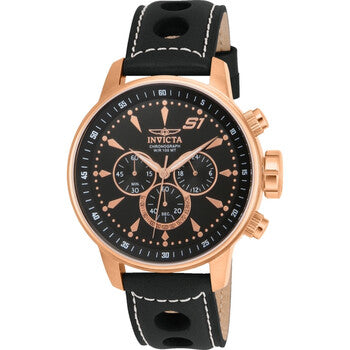 S1 Rally Chronograph Quartz Black Dial Men's Watch
